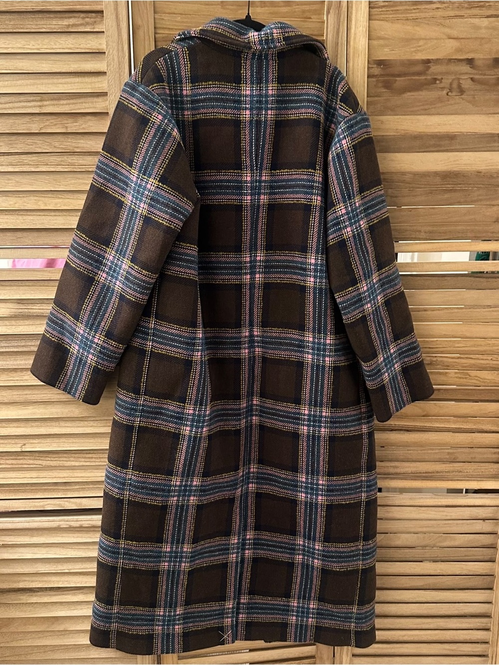 Boden Brown Cocoon Wool Coat Size 2 NWT - Picture 7 of 12